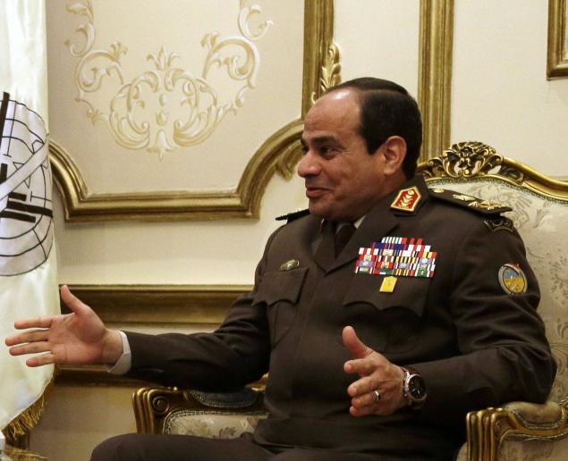 General Abdel Fateh El Sisi, Egypt's Military Commander, recently hinted that he may run for President. -Image via Hindu Times